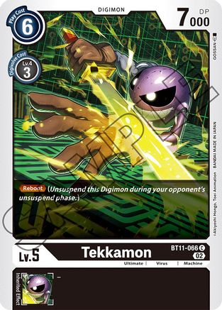 Tekkamon (BT11-066) [Dimensional Phase] Foil