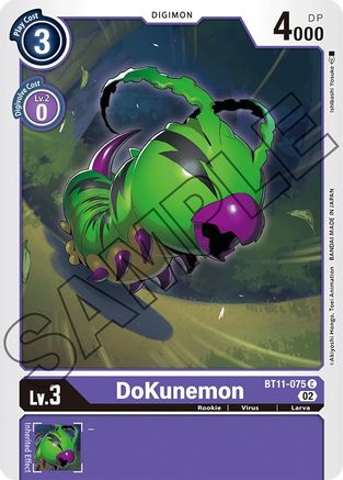 DoKunemon (BT11-075) [Dimensional Phase]