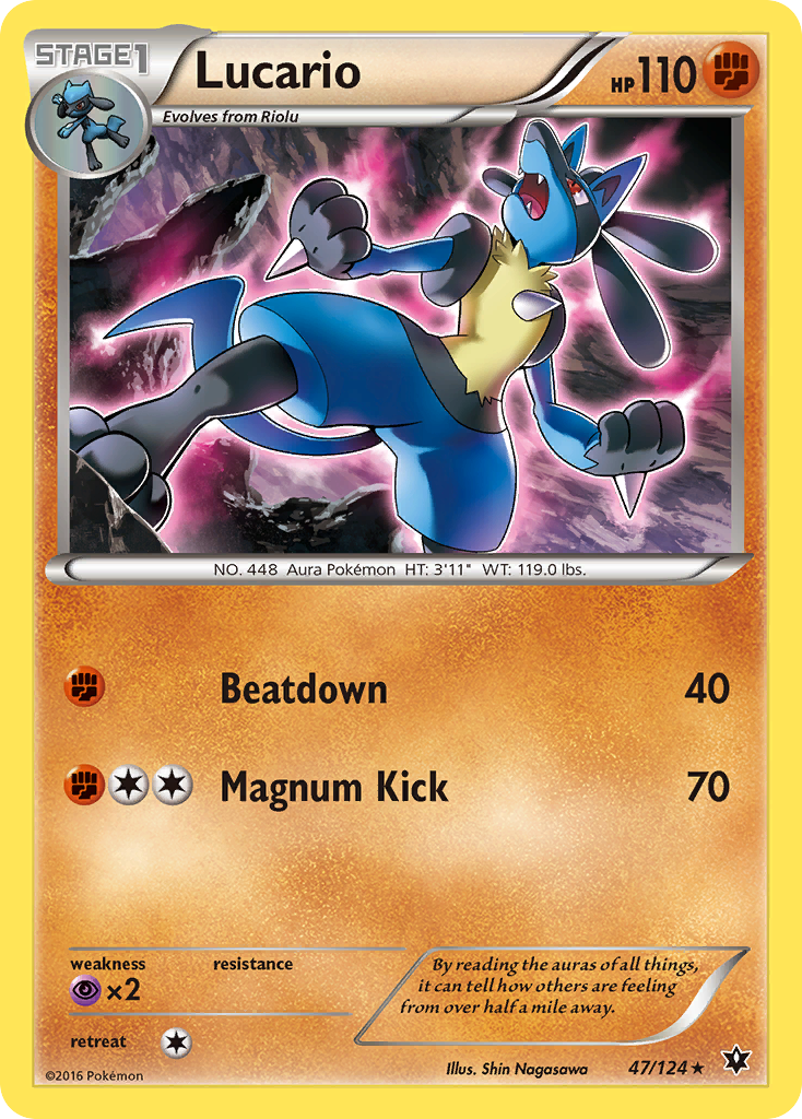 Lucario (47) (47) [XY - Fates Collide] - Deck Out Gaming