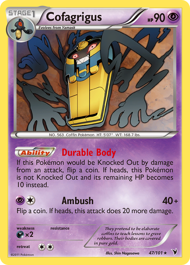 Cofagrigus (47) (47) [Noble Victories] - Deck Out Gaming