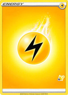 Lightning Energy (Pikachu Stamp #48) [Battle Academy 2022] - Deck Out Gaming