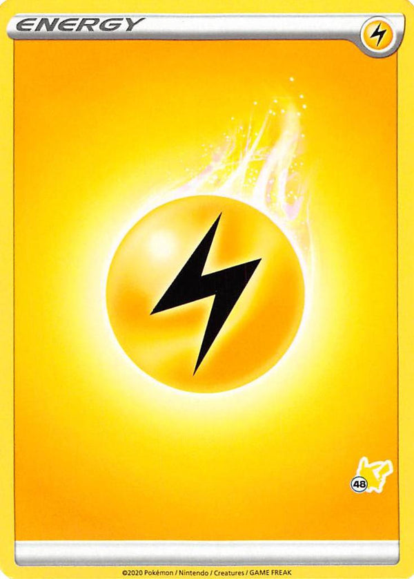 Lightning Energy (Pikachu Stamp #48) [Battle Academy 2022] - Deck Out Gaming