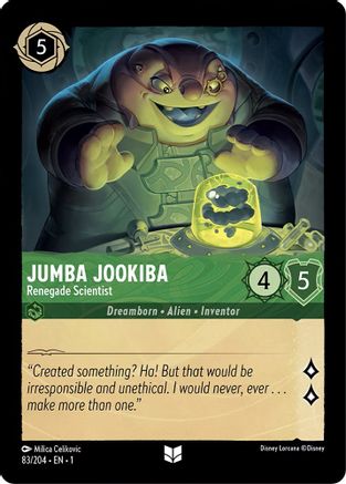 Jumba Jookiba - Renegade Scientist (83/204) [The First Chapter] Cold Foil - Deck Out Gaming