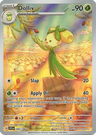 Dolliv - 200/198 [SV01: Scarlet & Violet Base Set] Holofoil - Deck Out Gaming