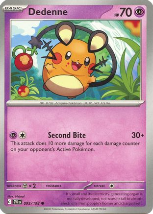 Dedenne - 095/198 [SV01: Scarlet & Violet Base Set] - Deck Out Gaming