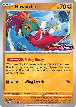 Hawlucha (7) [SV: Scarlet & Violet Promo Cards] Holofoil - Deck Out Gaming