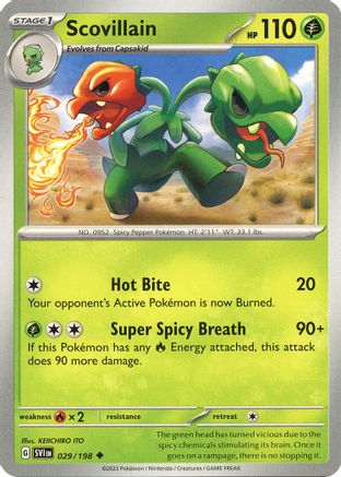 Scovillain - 029/198 [SV01: Scarlet & Violet Base Set] - Deck Out Gaming