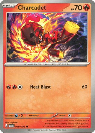 Charcadet - 040/198 [SV01: Scarlet & Violet Base Set] Reverse Holofoil - Deck Out Gaming