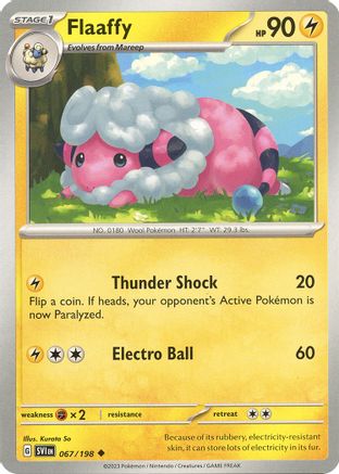 Flaaffy - 067/198 (67) [SV01: Scarlet & Violet Base Set] Reverse Holofoil