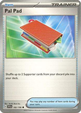 Pal Pad - 182/198 [SV01: Scarlet & Violet Base Set] Reverse Holofoil - Deck Out Gaming