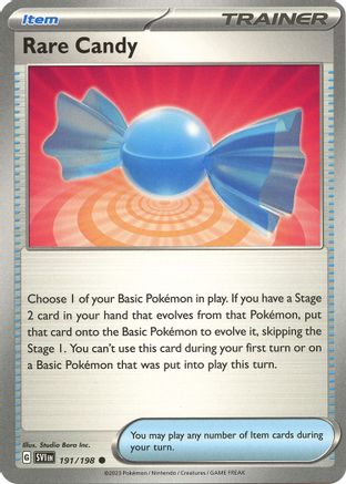 Rare Candy - 191/198 [SV01: Scarlet & Violet Base Set] - Deck Out Gaming