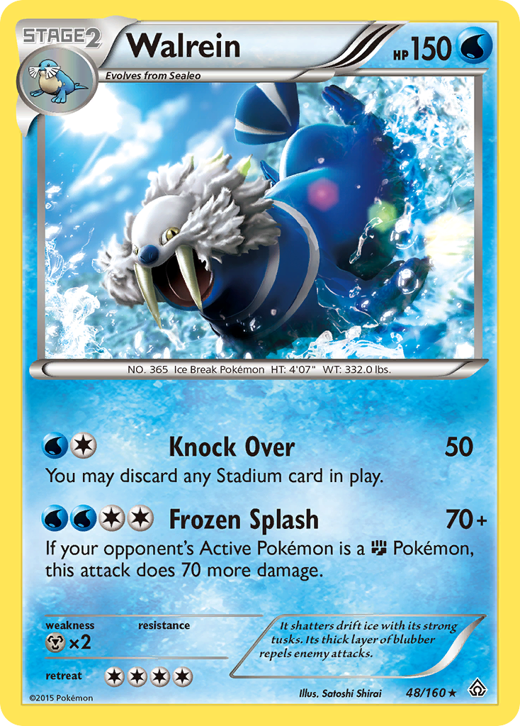 Walrein (48) [XY - Primal Clash] Reverse Holofoil - Deck Out Gaming