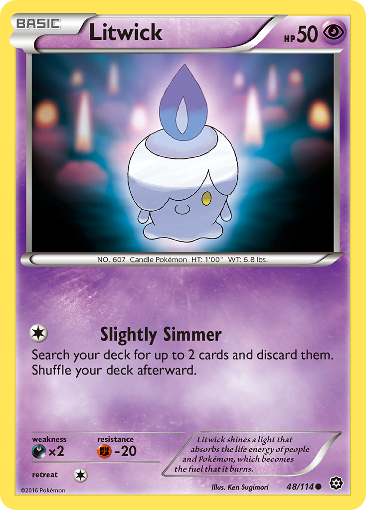 Litwick (48) [XY - Steam Siege] - Deck Out Gaming