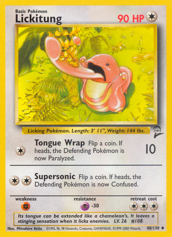 Lickitung (48) [Base Set 2] - Deck Out Gaming