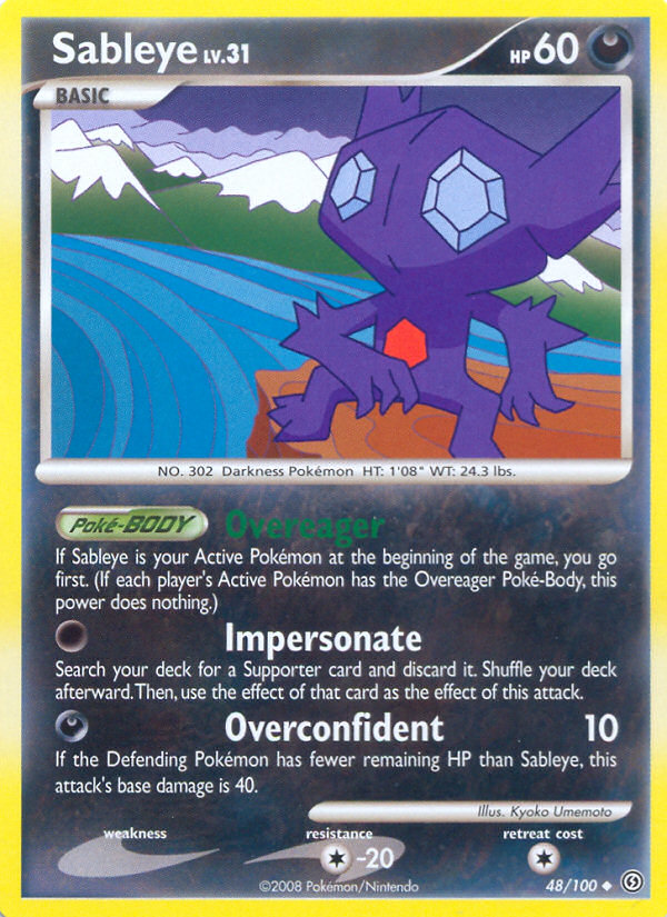 Sableye (48) [Stormfront] Reverse Holofoil - Deck Out Gaming