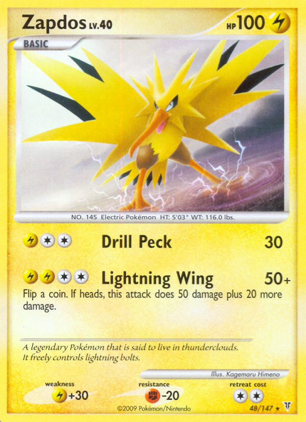 Zapdos (48) (48) [Supreme Victors] Reverse Holofoil - Deck Out Gaming