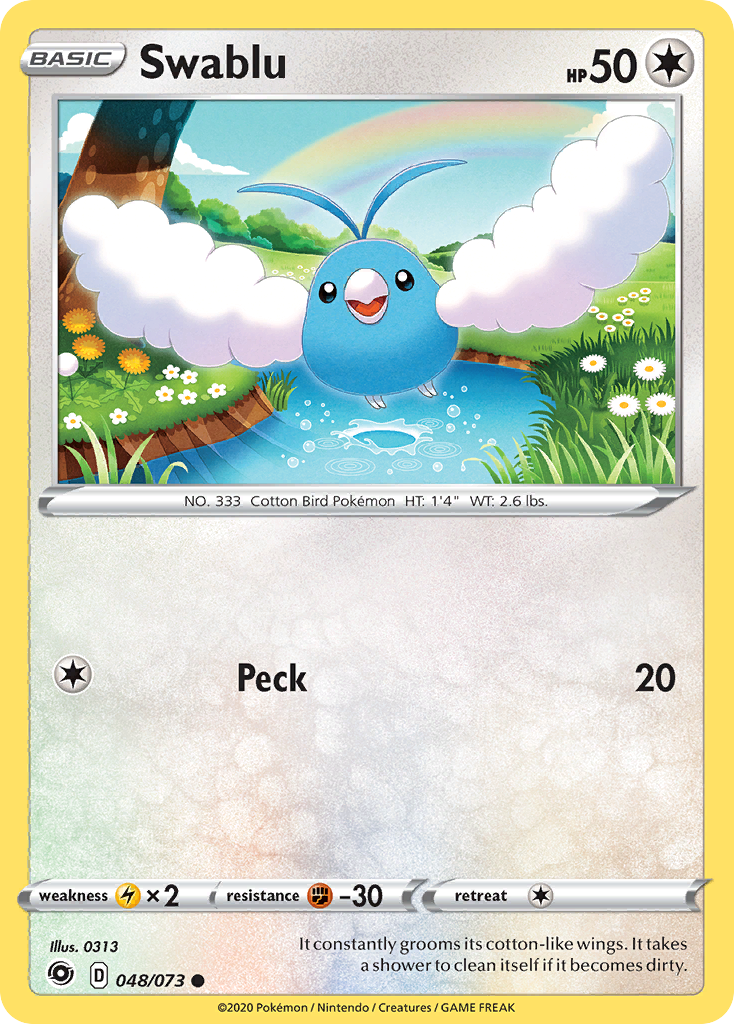 Swablu [Champion's Path] Reverse Holofoil - Deck Out Gaming