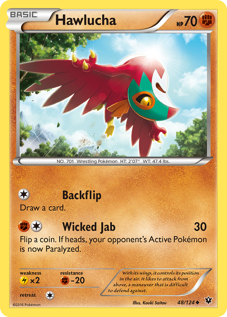 Hawlucha (48) [XY - Fates Collide] - Deck Out Gaming