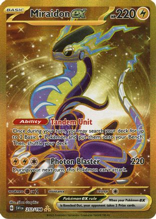 Miraidon ex - 253/198 [SV01: Scarlet & Violet Base Set] Holofoil - Deck Out Gaming