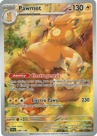 Pawmot - 209/198 [SV01: Scarlet & Violet Base Set] Holofoil - Deck Out Gaming