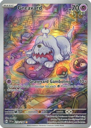 Greavard - 214/198 [SV01: Scarlet & Violet Base Set] Holofoil - Deck Out Gaming