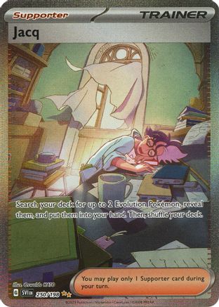 Jacq - 250/198 [SV01: Scarlet & Violet Base Set] Holofoil - Deck Out Gaming