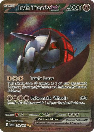 Iron Treads ex - 248/198 [SV01: Scarlet & Violet Base Set] Holofoil - Deck Out Gaming