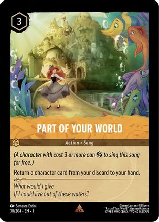 Part of Your World (30/204) [The First Chapter] - Deck Out Gaming