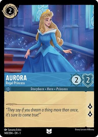 Aurora - Regal Princess (140/204) [The First Chapter] Cold Foil - Deck Out Gaming