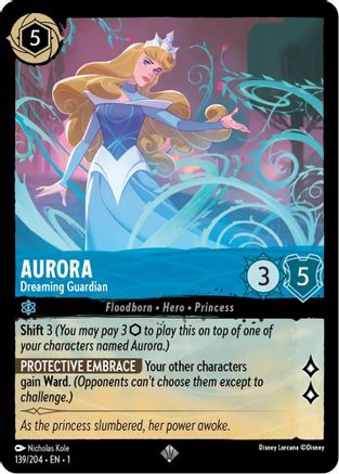 Aurora - Dreaming Guardian (139/204) [The First Chapter] Cold Foil - Deck Out Gaming