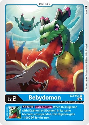 Bebydomon (EX3-001) [Revision Pack Cards]