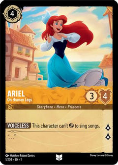 Ariel - On Human Legs (1/204) [The First Chapter] Cold Foil - Deck Out Gaming