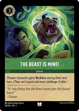 The Beast is Mine! (99/204) [The First Chapter] - Deck Out Gaming