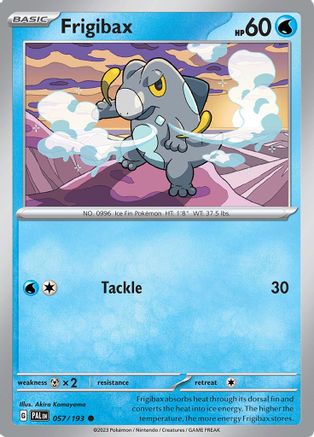 Frigibax - 057/193 (57) [SV02: Paldea Evolved] - Deck Out Gaming