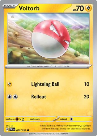 Voltorb (66) [SV02: Paldea Evolved] - Deck Out Gaming