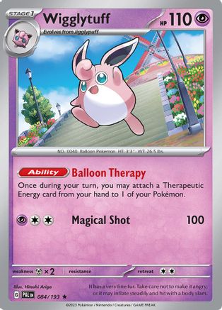 Wigglytuff (84) [SV02: Paldea Evolved] Reverse Holofoil - Deck Out Gaming