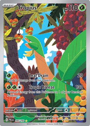 Tropius - 195/193 (195) [SV02: Paldea Evolved] Holofoil - Deck Out Gaming