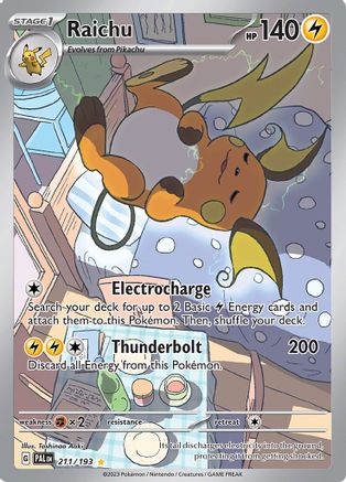 Raichu - 211/193 (211) [SV02: Paldea Evolved] Holofoil - Deck Out Gaming