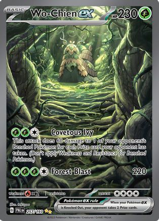 Wo-Chien ex - 257/193 (257) [SV02: Paldea Evolved] Holofoil - Deck Out Gaming