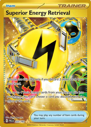 Superior Energy Retrieval - 277/193 (277) [SV02: Paldea Evolved] Holofoil - Deck Out Gaming