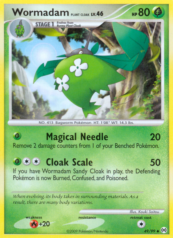 Wormadam Plant Cloak (49) [Arceus] - Deck Out Gaming