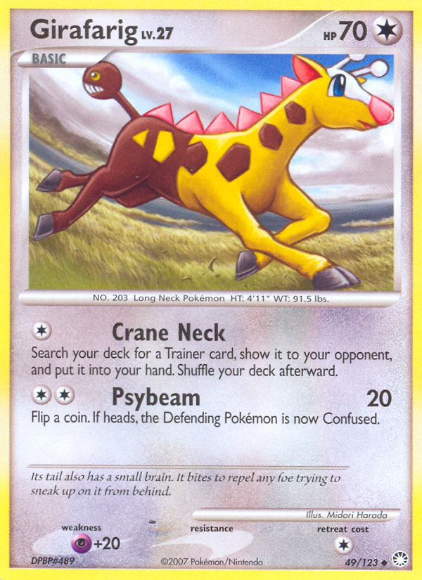 Girafarig (49) [Mysterious Treasures] Reverse Holofoil - Deck Out Gaming