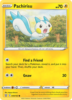 Pachirisu [SWSH05: Battle Styles] Reverse Holofoil - Deck Out Gaming