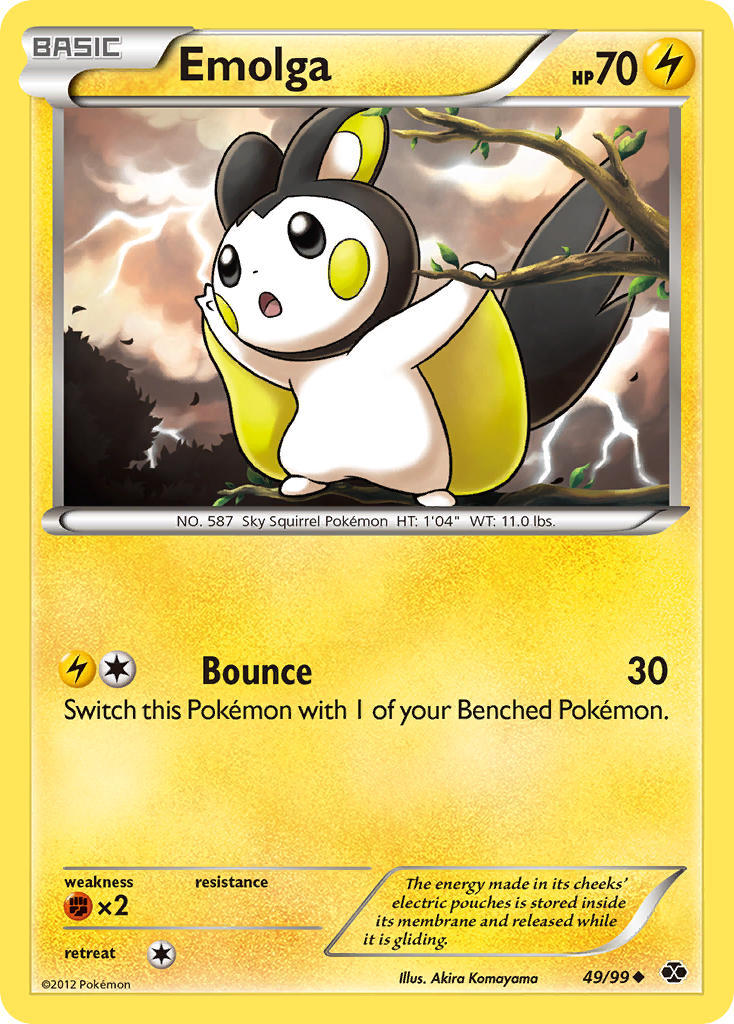 Emolga (49) [Next Destinies] Reverse Holofoil - Deck Out Gaming