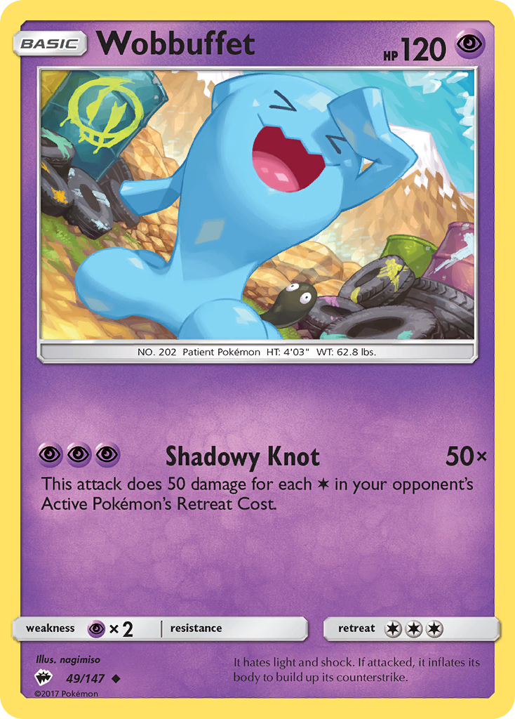 Wobbuffet (49) [SM - Burning Shadows] - Deck Out Gaming