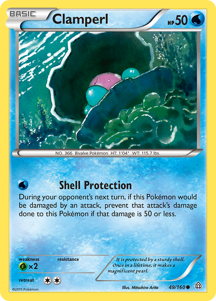 Clamperl (49) [XY - Primal Clash] - Deck Out Gaming