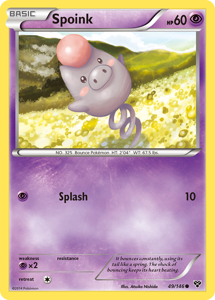 Spoink (49) [XY Base Set] - Deck Out Gaming