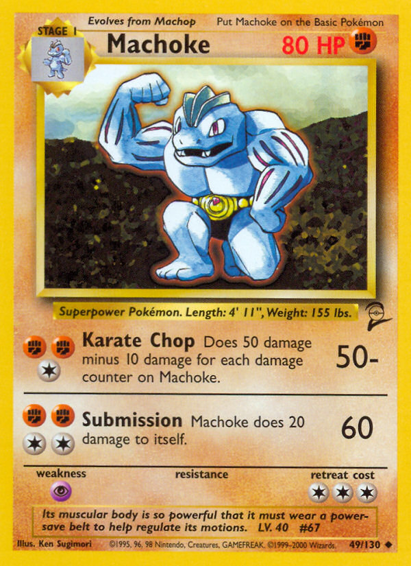 Machoke (49) [Base Set 2] - Deck Out Gaming