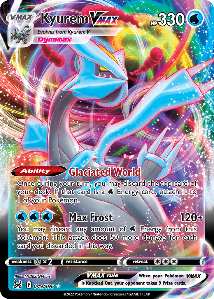 Kyurem VMAX (049/196) [Sword & Shield: Lost Origin] - Deck Out Gaming