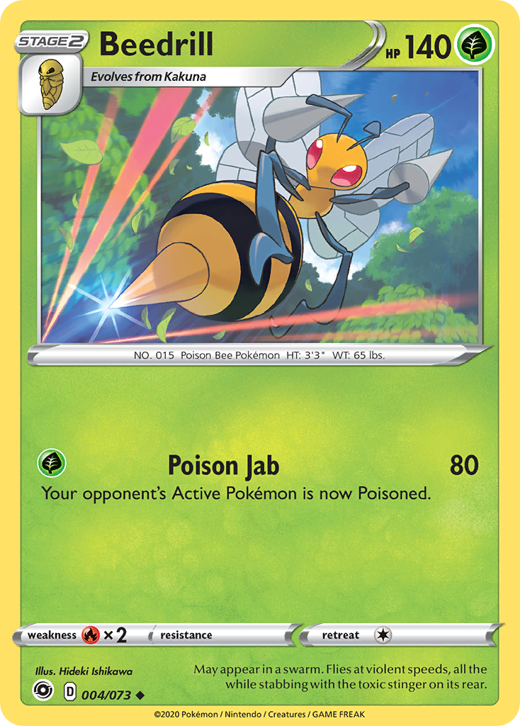 Beedrill [Champion's Path] Reverse Holofoil - Deck Out Gaming